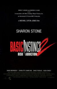 Basic Instinct 2 Risk Addiction Movie Poster stampa su tela