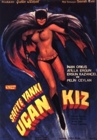 Stampa su tela del poster del film turco Batgirl
