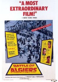 Battle Of Algiers 1966 Movie Poster canvas print