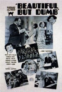 Poster del film Beautiful But Dumb 1928 1a3