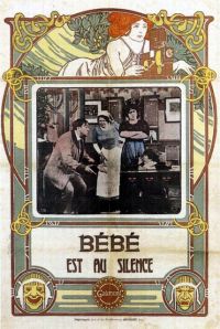 Bebe Est Au Silence 1911 1 Movie Poster canvas print