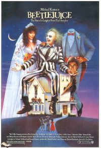 Beetlejuice 1988 Movie Poster canvas print