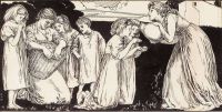 Bell Robert Anning Study Of Children Eating And Drinking canvas print