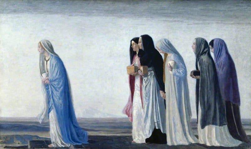 Bell Robert Anning The Women Going Into The Sepulchre 1912 canvas print