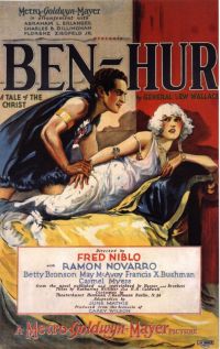 Benhur19251x 영화 포스터 캔버스 프린트