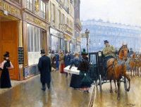 Beraud Jean The Store Front Of Couturier Doucet