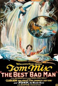 최고의 나쁜 남자 1925 1a3 영화 포스터 캔버스 인쇄