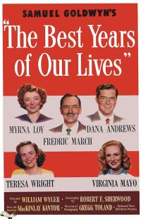 Best Years Of Our Lives 1946 Movie Poster canvas print