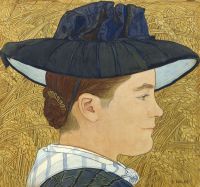 بيلر إرنست فيل دانز ليه بليس كاليفورنيا. 1910 طباعة قماش