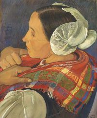 لوحة بيلر إرنست جور دي فيت 1923 مطبوعة على القماش