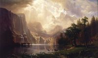 Bierstadt Albert Among The Sierra Nevada California 1868