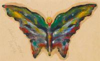 Bierstadt Albert Butterfly 1890 canvas print