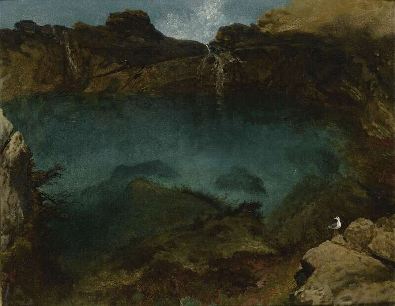 Bierstadt Albert Ocean Pool Farallon Islands California Ca. 1872 canvas print