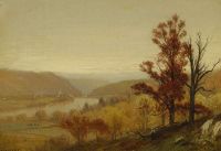 Bierstadt Albert River Valley Landscape canvas print