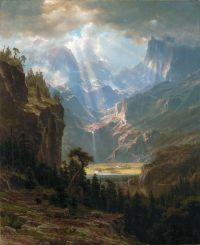 Bierstadt Albert Rocky Mountains Lander S Peak 1863 canvas print