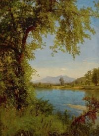 Bierstadt Albert South And North Moat Mountains Ca. 1862 canvas print