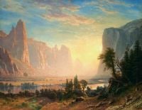 Bierstadt Albert Valley Of The Yosemite 1868
