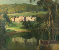 Birch Samuel John Lamorna Bowhill House canvas print