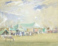 자작나무 Samuel John Lamorna Corpus Christi Fair 1912