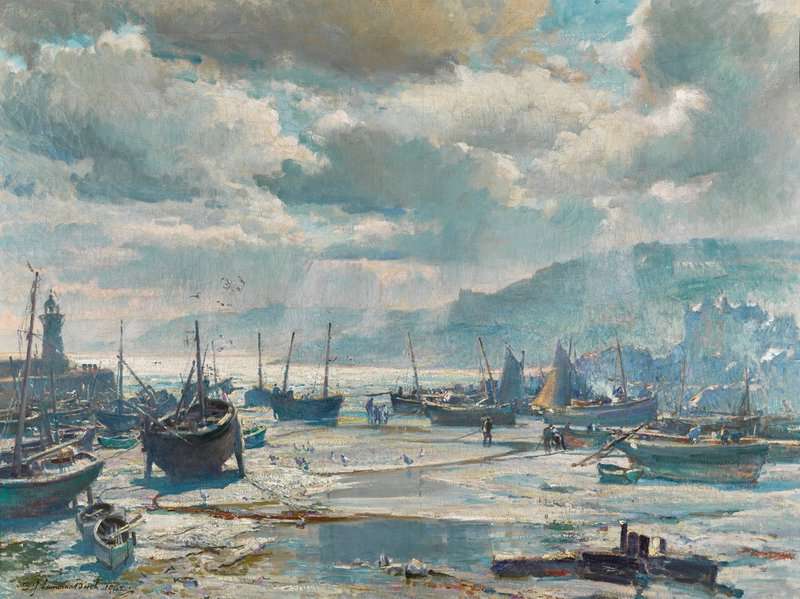 Birch Samuel John Lamorna The Hive Morning St Ives 1942 canvas print
