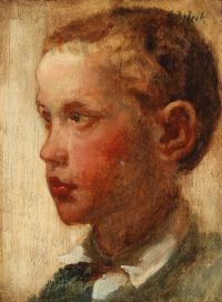 Bjorck Oscar Portrait Of A Boy