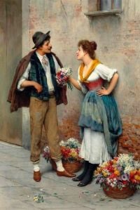 بلاس كارل ثيودور فون بائع الزهور 1902