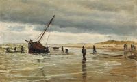 مشهد ساحلي مسيحي من Blache من هيرتشيلز 1905