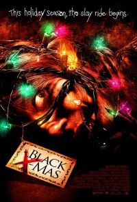 Black Christmas Remake Movie Poster canvas print