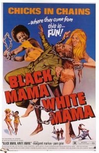 Black Mama White Mama 1972 Movie Poster stampa su tela