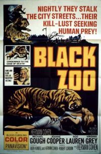 ملصق فيلم حديقة الحيوانات السوداء