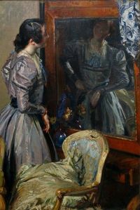 Blanche Jacques Emile In The Mirror