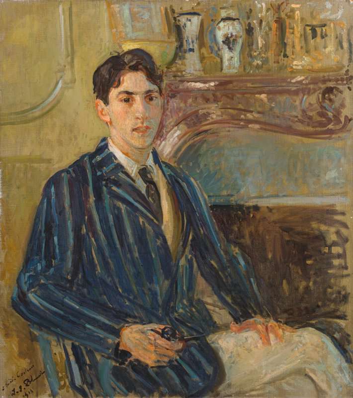 Blanche Jacques Emile Jean Cocteau 1913 canvas print