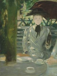 Blanche Jacques Emile Porträt einer Dame, die traditionell als Ellen Millicent Cobden identifiziert wird