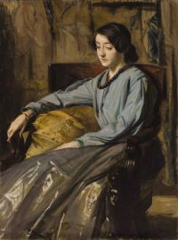 Blanche Jacques Emile Portrait Of Desiree Manfred 1909 canvas print