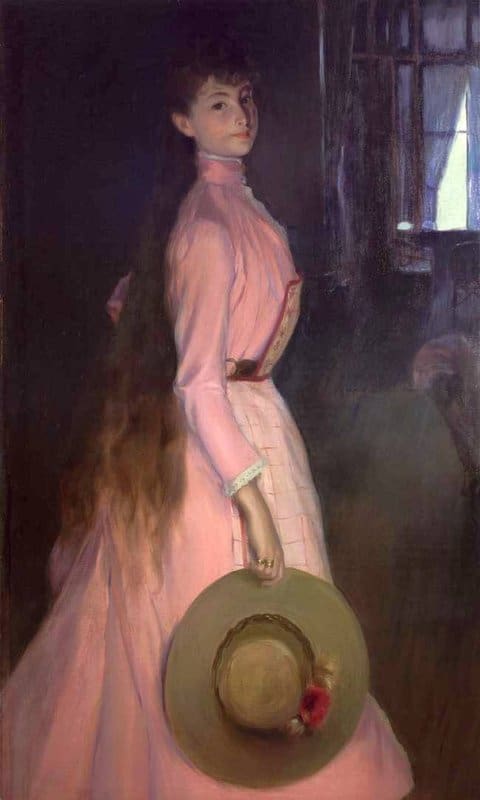 Blanche Jacques Emile Portrait Of Donna Olga Caracciolo Dei Duchi Di Castelluccio 1889 canvas print