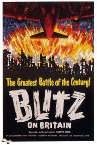Blitz sur la Grande-Bretagne 1960 Affiche de film