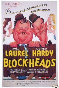 Poster del film Blockheads 1938