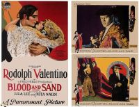 Poster del film Blood and Sand 1922 Plus Lobbycards