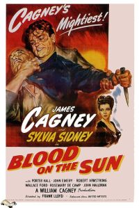 Blood On The Sun 1945 Movie Poster stampa su tela