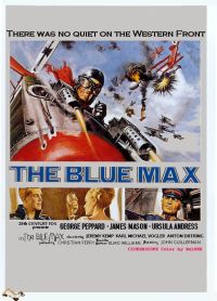 Blue Max 1966 Movie Poster canvas print