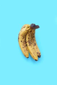 Blue Bananas canvas print