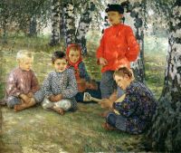 Bogdanov Belsky Nikolay Petrovich Virtuoso 1891 canvas print