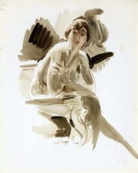 Boldini Giovanni Buste De Femme Nue 1931