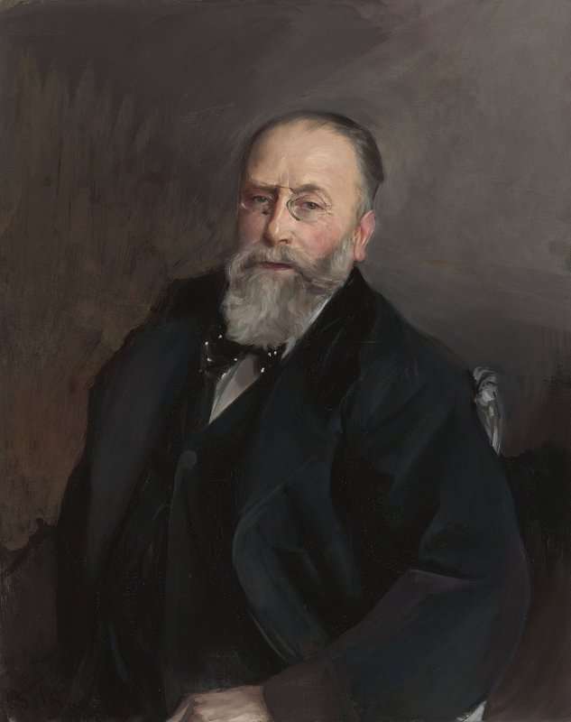 Boldini Giovanni Portrait Of Baron De Rothschild 1903 canvas print