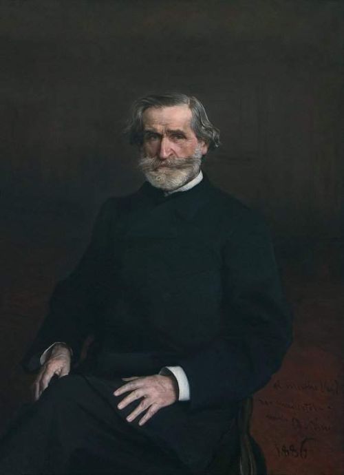 Boldini Giovanni Portrait Of Giuseppe Verdi 1886 canvas print