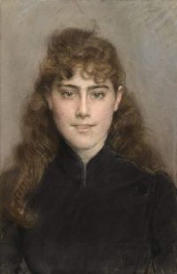 Boldini Giovanni 그레이스 킹 코넬리 Ca의 초상화. 1894년
