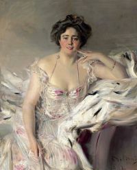 1903년 난네 슈레이더 니 위보그 부인의 볼디니 조반니 초상화