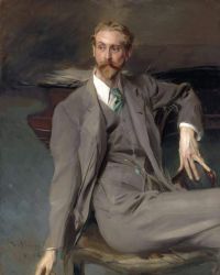 Boldini Giovanni Portrait Of The Artist Lawrence Alexander