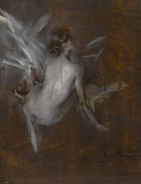 Boldini Giovanni Recto On A Double Sided Work