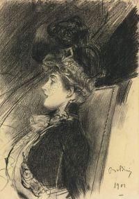 볼디니 조반니 시뇨라 세두타 디 프로필로 1901